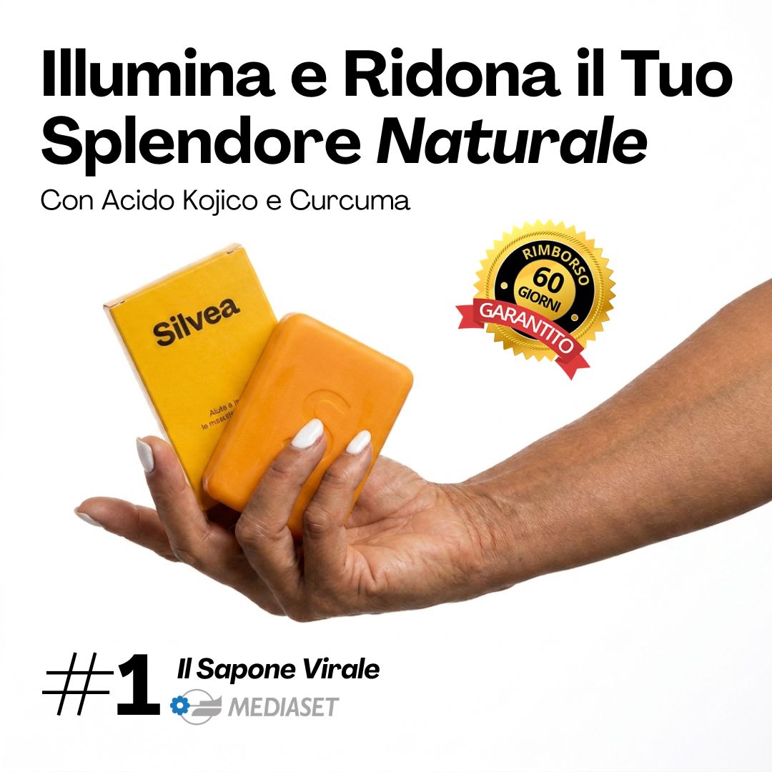 Sapone Anti Macchie Effetto Ringiovanente di Silvea®