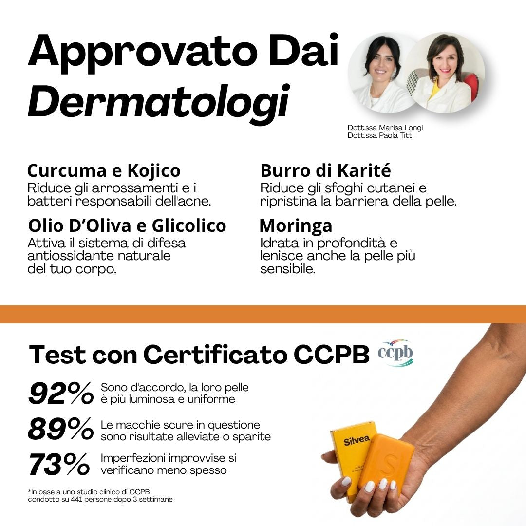 Sapone Anti Macchie Effetto Ringiovanente di Silvea®